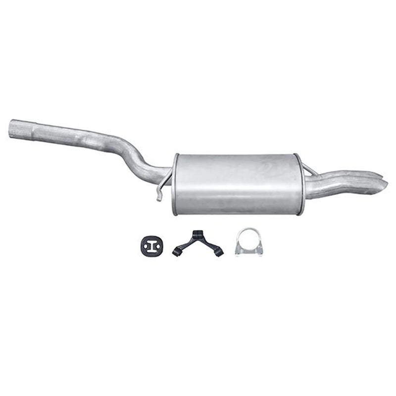 Hella End Silencer Rear fits VW Passat B6 2005-2010 1.9