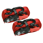 Sealey Slide Ratchet Tie Down 32mm x 3m Polyester Webbing with S-Hooks 1200kg Br Sealey - Dynamic Drive
