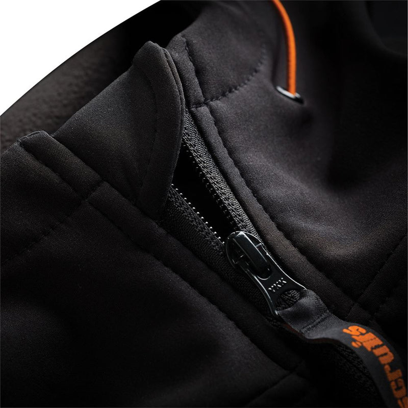 Scruffs Worker Softshell Jacket Black XXL T54854 Scruffs  - Dynamic Drive