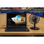 Sealey Oscillating USB Desk Fan 3-Speed 6" SFF6USB Sealey - Dynamic Drive