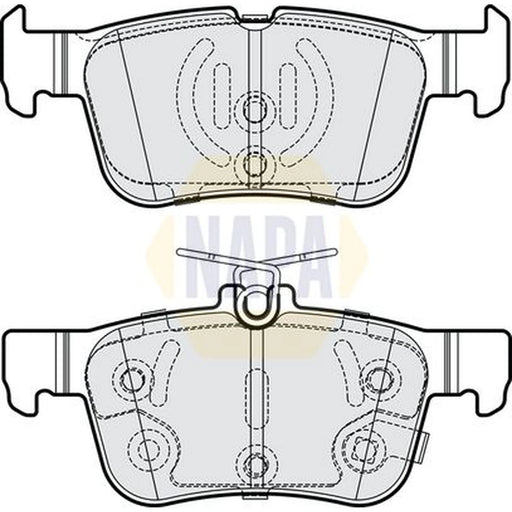 NAPA Rear Brake Pad Set NBP1524