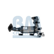 BM Catalysts Homologated Petrol Cat fits Fiat Fiorino Box Body/Mpv 2008 on 1.4