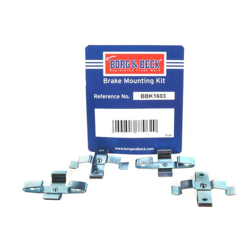 Borg & Beck Brake Pad Accessory Fitting Kit Front BBK1603