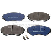 Borg & Beck Front Brake Vented Discs & Pads fits Mazda MPV 1999-2006 2.0 2.3 2.5