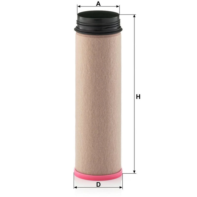 MANN-FILTER Secondary Engine Air Filter fits Irisbus Access Bus II 2006-2013