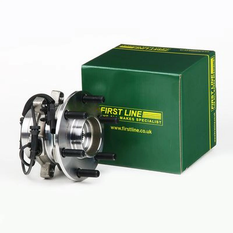 First Line Wheel Bearing Kit fits Nissan Navara NP300 Pickup 2015 on 2.3