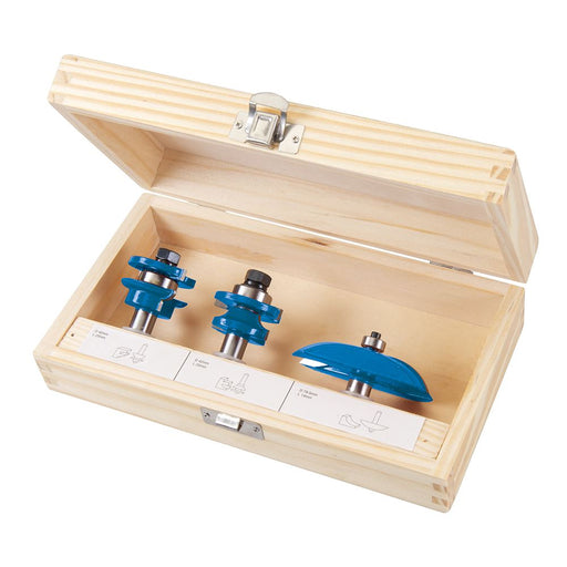 Silverline 1/2" TCT Panel Door Bit Set 3pce 1/2" Silverline - Dynamic Drive