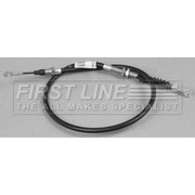 First Line Handbrake Cable Left Front fits Land Rover Defender 1990-1998 2.5 3.5