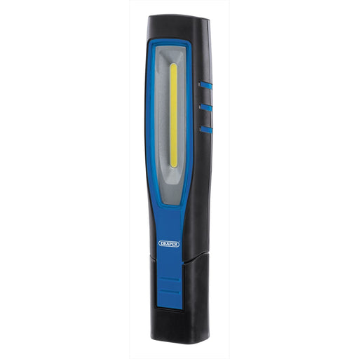 Draper COB/SMD LED Rechargeable Inspection Lamp, 7W, 700 Lumens, Blue, 1 x USB C Draper - Dynamic Drive