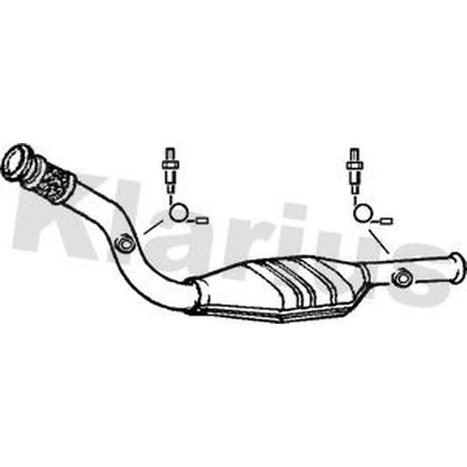 Klarius Catalyst Type Approved With Pipe fits Citroën Synergie 2000-2002 2.0