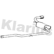 Klarius Box With Tail Pipe Rear fits Mini Mini Countryman 2010-2016