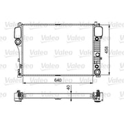 Valeo Engine Radiator 735299