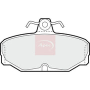 Apec Rear Brake Pad Set PAD537