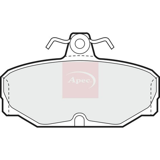 Apec Rear Brake Vented Discs & Pads fits Ac Ace 1995-2000 4.6 4.9