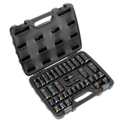 Sealey Premier Premier Impact Socket Set 3/8"Sq Drive 36pc AK5633M Sealey Premier - Dynamic Drive