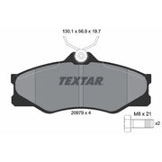Textar Front Brake Pad Set 2097904