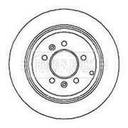 Borg & Beck Front & Rear Brake Discs & Pads fits Peugeot 607 2000-2010 2.0 2.2