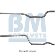 BM Catalysts Exhaust Pipe OD fits Opel Meriva A 2003-2010 1.7