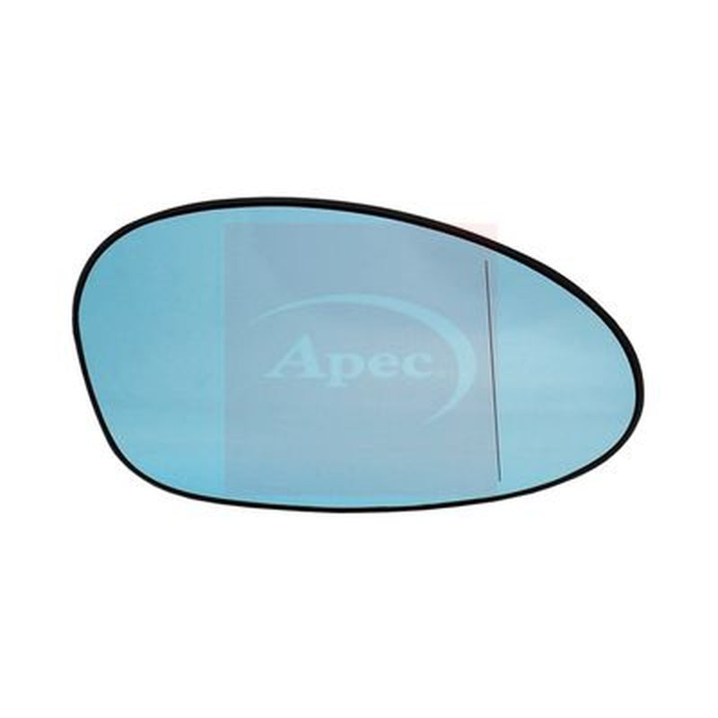 Apec Exterior Wing Mirror Glass Right fits BMW 1 2004-2013
