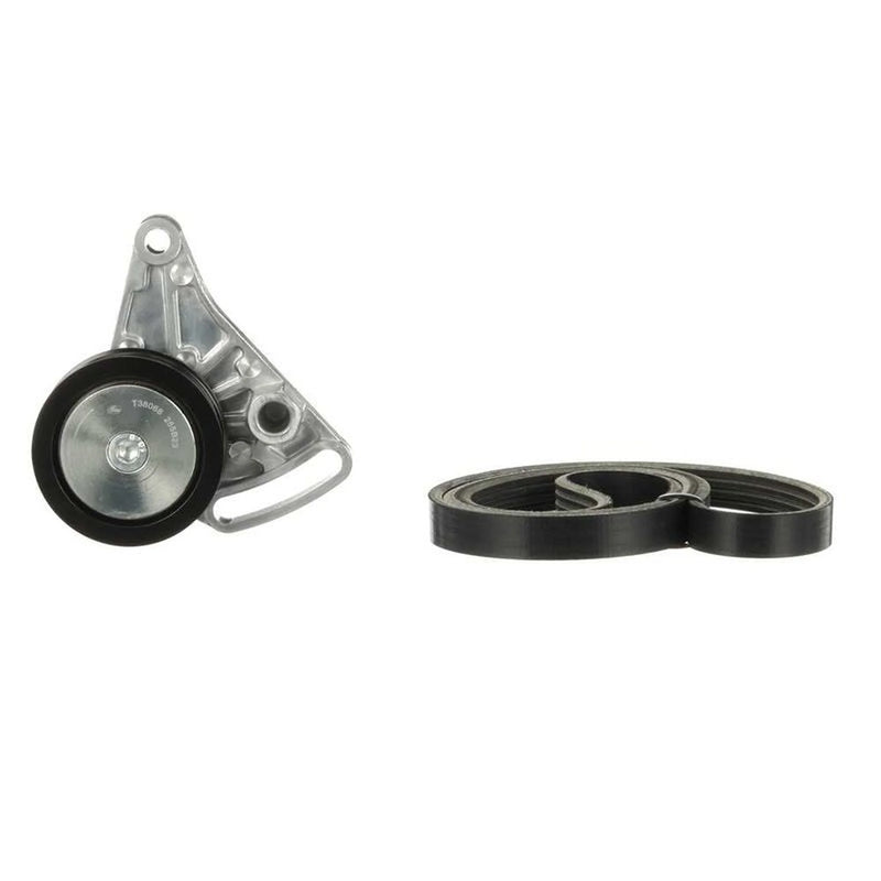 Gates V-Ribbed Belt Set fits Audi A4 B5 1994-2001 1.6 1.8 1.9