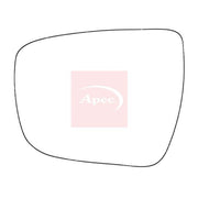 Apec Exterior Wing Mirror Glass Left fits Nissan Juke 2010-2019 1.2 1.5 1.6