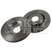 Key Parts Front Brake Vented Discs & Pads fits Citroën Xsara 1997-2005 1.4 1.6