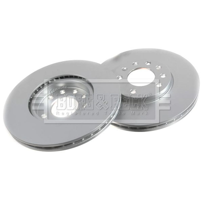 Borg & Beck Front Brake Vented Discs & Pads fits Citroën Berlingo 1998-2005 1.9
