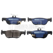 Borg & Beck Front & Rear Brake Discs & Pads fits Mazda CX-30 2019 on