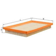 Mahle Engine Air Filter fits Hyundai Amica / Atoz 2003-2010 1.1