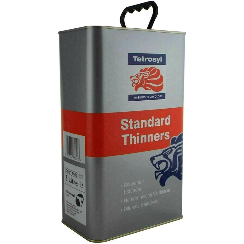 Tetrosyl Standard Cellulose Thinners Gun Cleaner Paint Primer Thinner 5L Tetrosyl  - Dynamic Drive