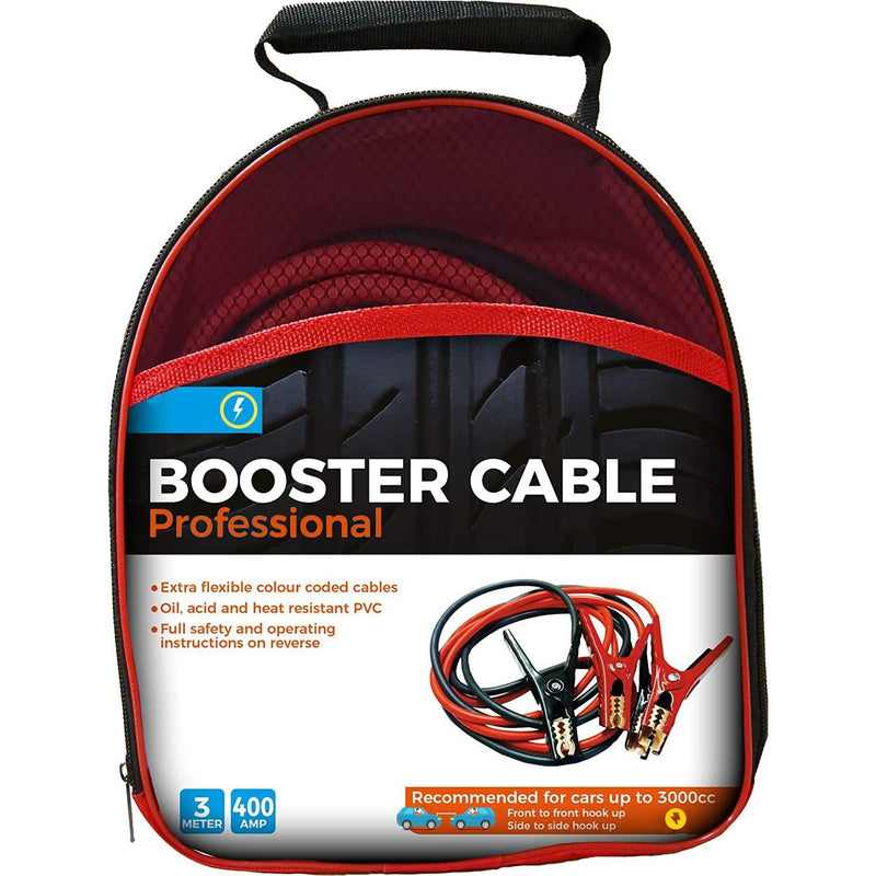 400Amp 3Mtr Proffessional Jump Leads Simply - Dynamic Drive