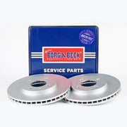 Borg & Beck 2 x Vented Front Brake Discs BBD4311-x2