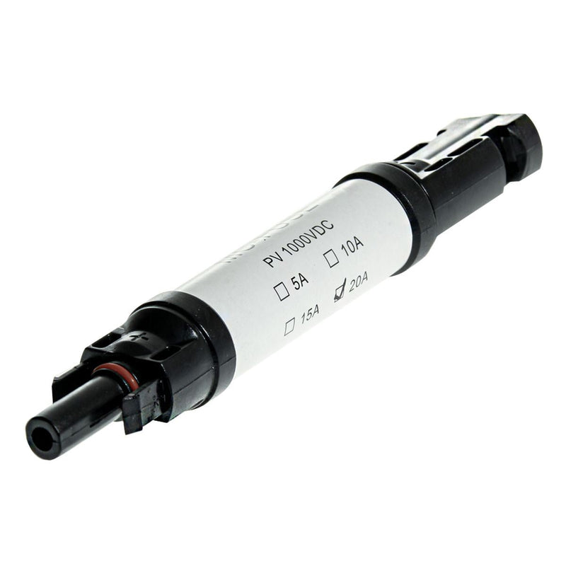 MC4 Connector M F 20A Fuse Single MC4 - Dynamic Drive