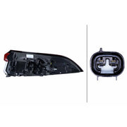 Hella Tail Light / Lamp LED Left fits Toyota Corolla 2019 on 1.2 1.6 1.8 2.0