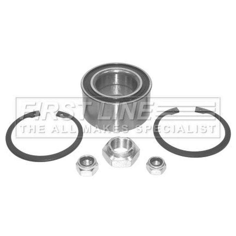 First Line Wheel Bearing Kit fits Audi 100 C1 1970-1976 1.6 1.8 1.9