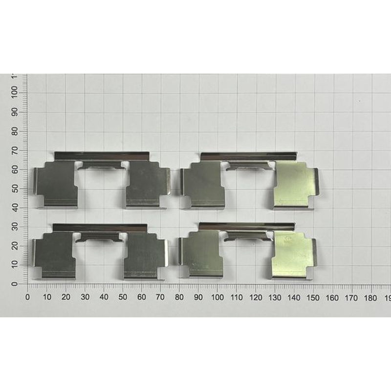 Juratek Brake Pad Accessory Fitting Kit Front fits Honda Civic Aerodeck