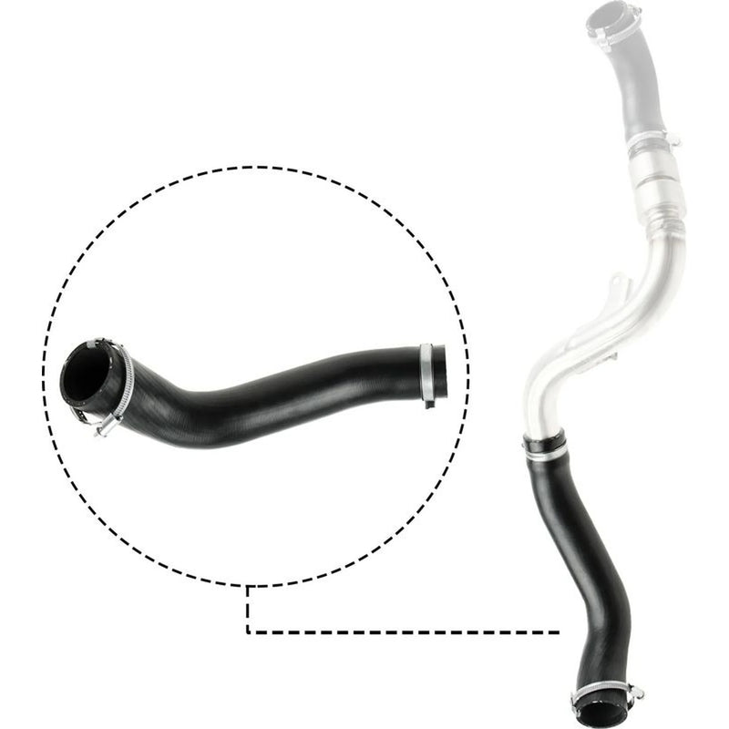 Gates Intercooler Turbo Charge Air Hose 330mm fits Ford Galaxy II 2006-2015 1.8
