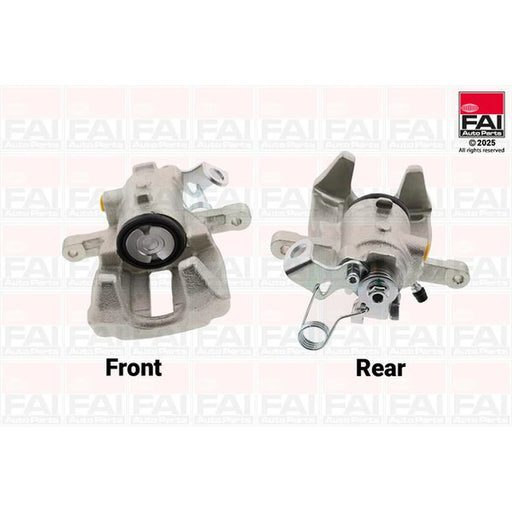 FAI Brake Caliper Assembly Rear Right fits Citroën Dispatch II 2007-2016 1.6 2.0