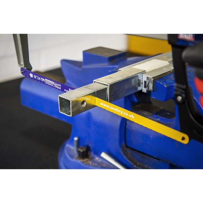 Sealey Hacksaw Blade 300mm HSS Bi-Metal 24tpi Pack of 5 HSB0524 Sealey - Dynamic Drive