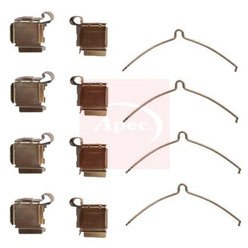 Apec Brake Pad Accessory Fitting Kit Front fits Lexus Gs 1993-2004