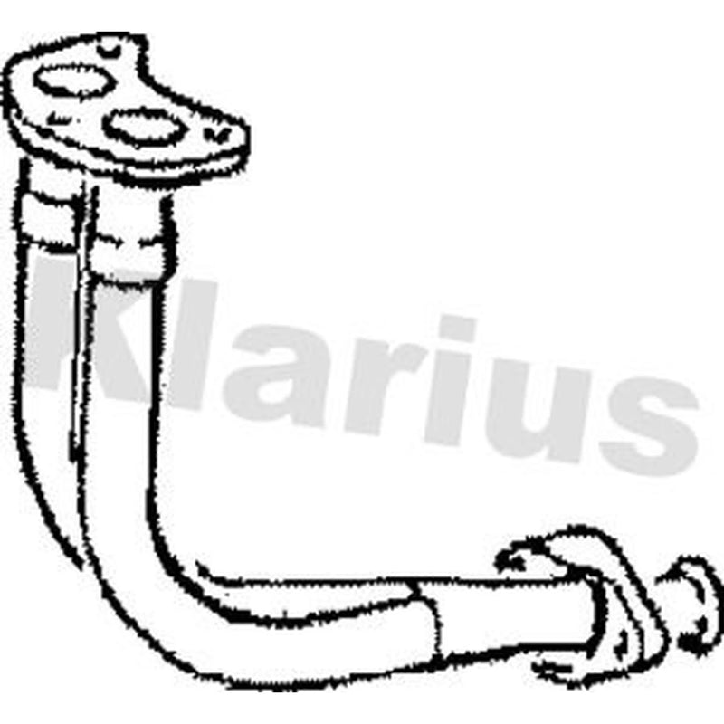 Klarius Exhaust Pipe OD fits Ford Escort 1983-1990 1.6