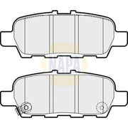 NAPA Front & Rear Brake Discs & Pads fits Nissan Juke 2010-2019 1.6