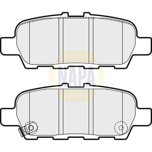 NAPA Rear Brake Pad Set NBP1715