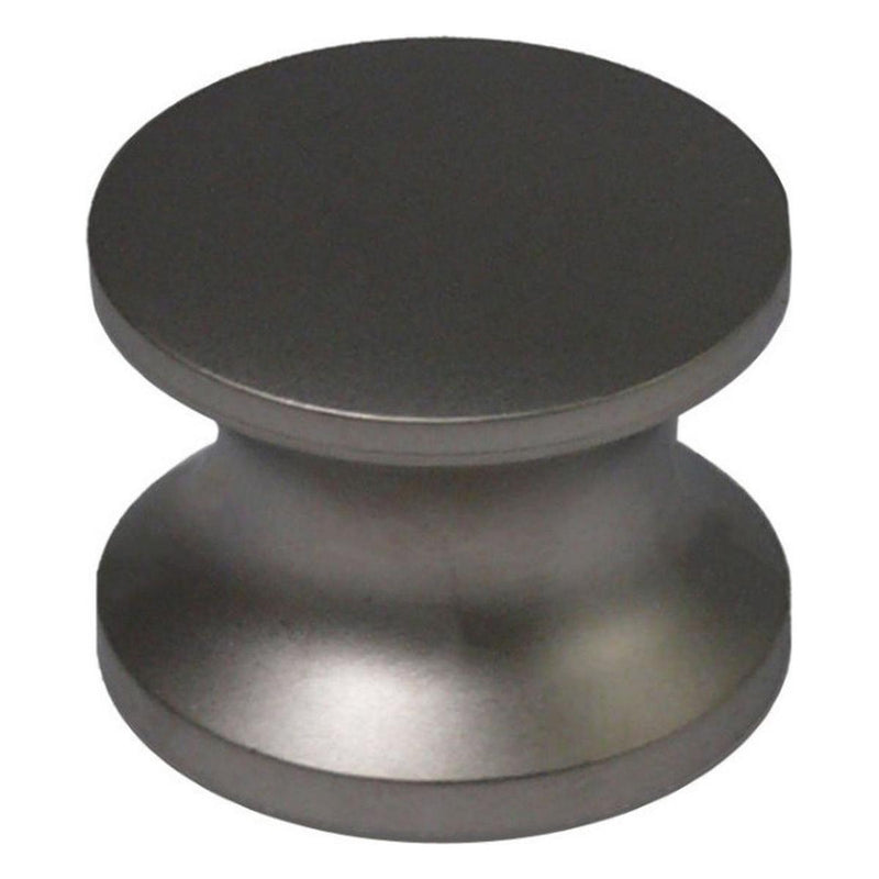 AG Push Lock Knob 19mm in Matt Nickel for Caravan and Motorhome AG - Dynamic Drive