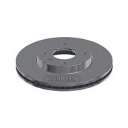 Juratek 2 x Vented Brake Discs fits Ford Fiesta VII 2017-2021 1.0 1.1 1.5