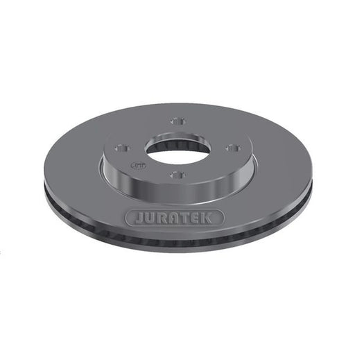 Juratek 2 x Vented Brake Discs fits Ford Fiesta VII 2017-2021 1.0 1.1 1.5