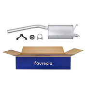 Hella End Silencer Rear fits VW Caddy III 2004-2015 1.6 2.0