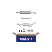 Hella Front Silencer Front fits Alfa Romeo 147 2001-2010 1.6 2.0