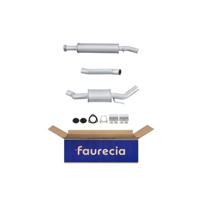 Hella Front Silencer Front fits Alfa Romeo 147 2001-2010 1.6 2.0