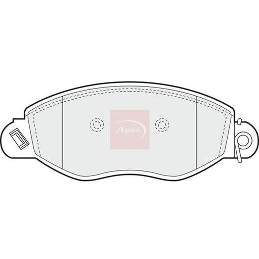 Apec Front Brake Pad Set PAD1183